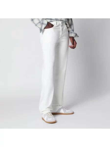 Jeansy Jeanerica casual białe