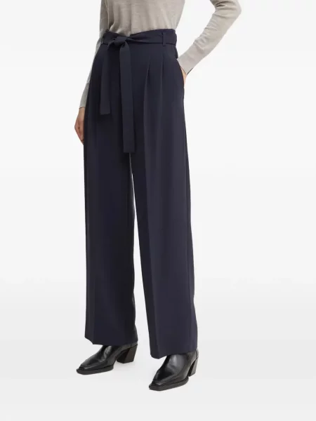 Cu centură pantaloni Boss albastru
