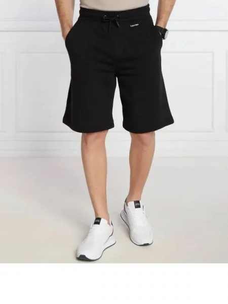Calvin Klein Pantaloni scurți NANO LOGO | Comfort fit negru