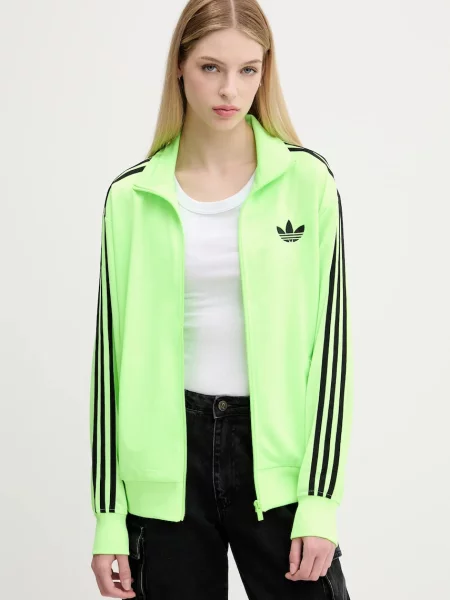 Класически суитчър Adidas Originals с апликация зелено