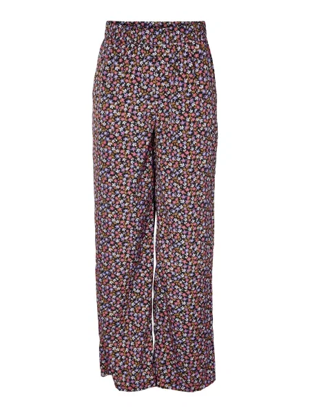 Noisy may Pantaloni RUE maro / mov deschis / negru / murdar alb