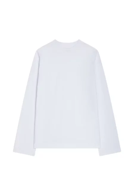 Tricou Dries Van Noten lung alb