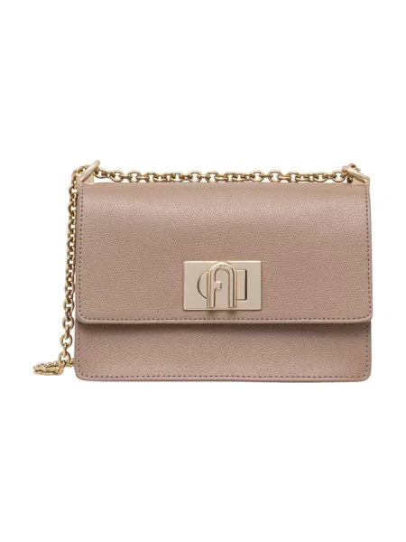 Torebka crossbody Furla beżowa