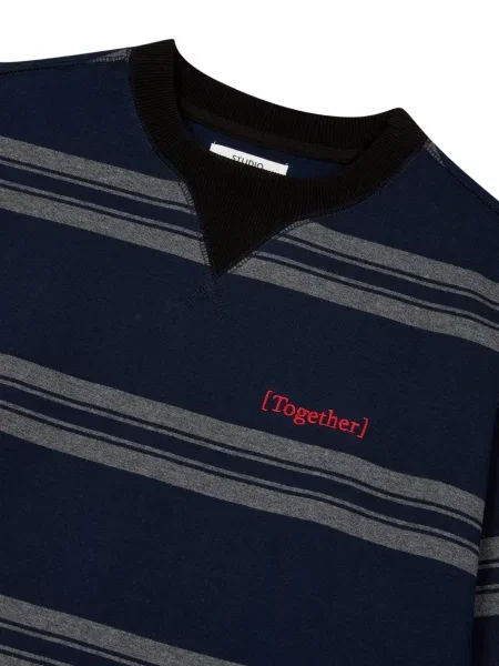 Tricou Tomboy cu cordon albastru