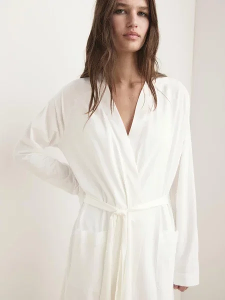 Халат MANGO білий