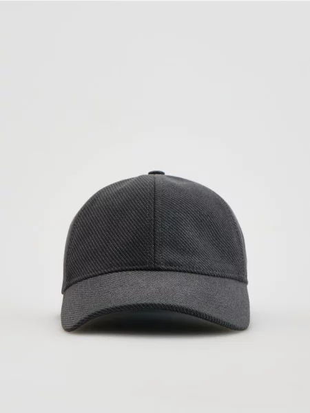 Reserved Șapcă baseball gri-închis gri