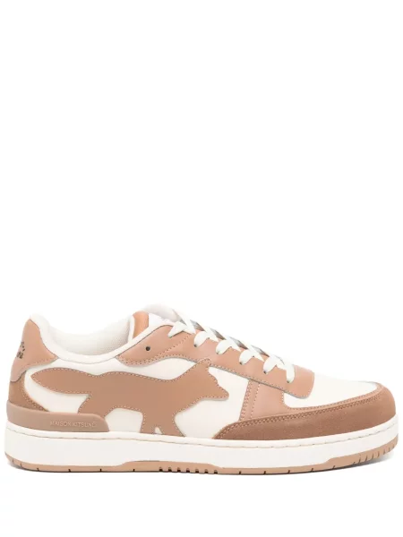 Tenisky Maison Kitsuné hnědé