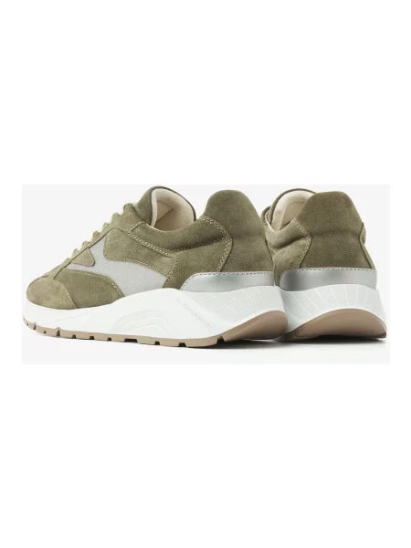 Sneakersy Via Vai zamszowe zielone