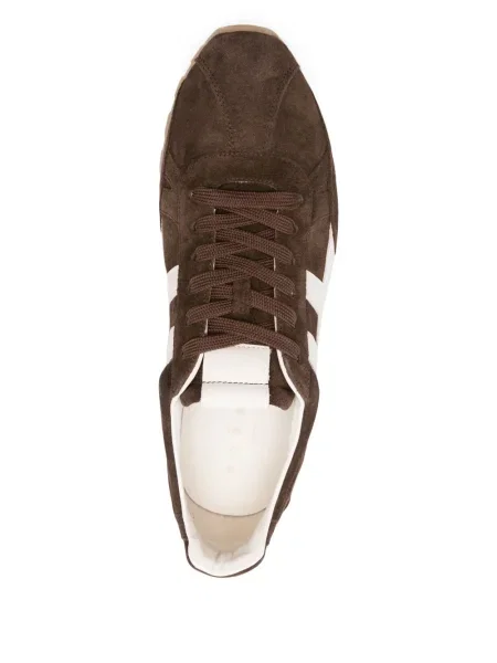 Sneakerși Hogan din piele de căprioară maro
