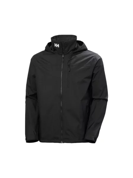 Jachtařská bunda Helly Hansen Crew Hooded black černá