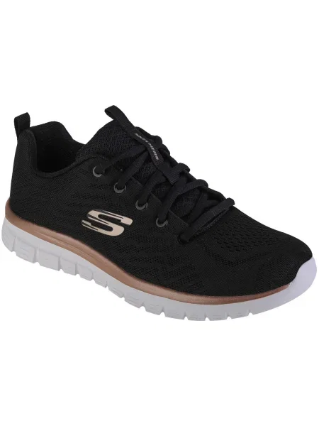 Félcipő Skechers fekete