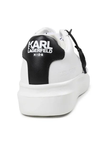 Sneakersy dziecięce Karl Lagerfeld białe