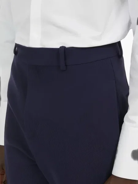 Pantaloni Ferragamo albastru