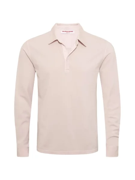 Lung tricou polo Orlebar Brown roz