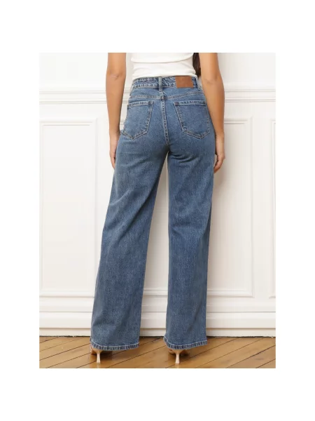 Blugi La Modeuse albastru