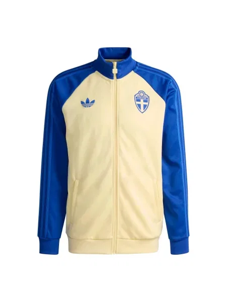 Pulover Adidas Performance albastru
