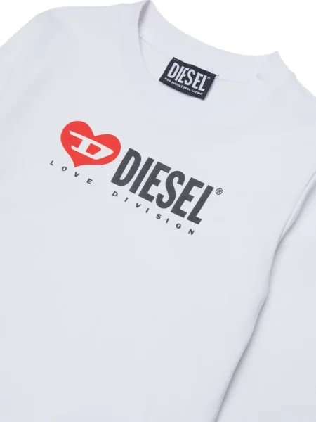 Dětska mikina Diesel bílá
