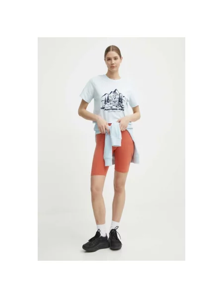 Bluza z kapturem The North Face z kapturem niebieska