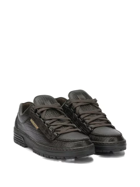 Fűzős csipkés sneaker Musto barna