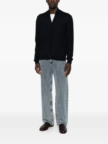 Pulover Corneliani tricotate albastru