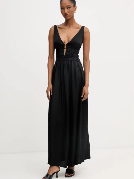 Liu Jo sukienka rozkloszowana z czarna