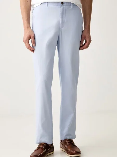 Tommy Hilfiger pantaloni slim fit pentru bărbați din cu albastru