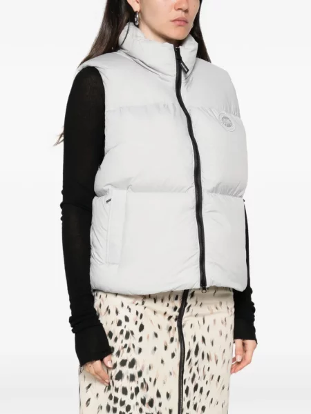 Matlasat vestă Canada Goose gri