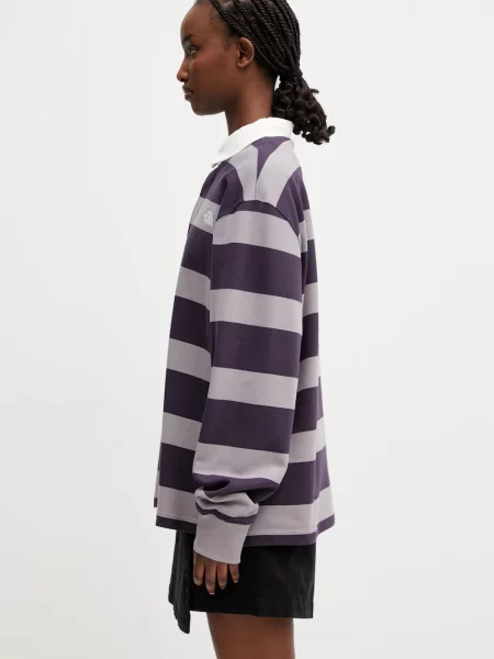 The North Face longsleeve fioletowa