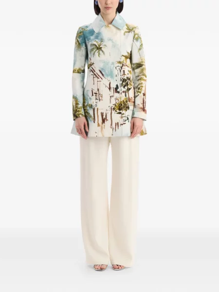 Palton Oscar De La Renta din poplin