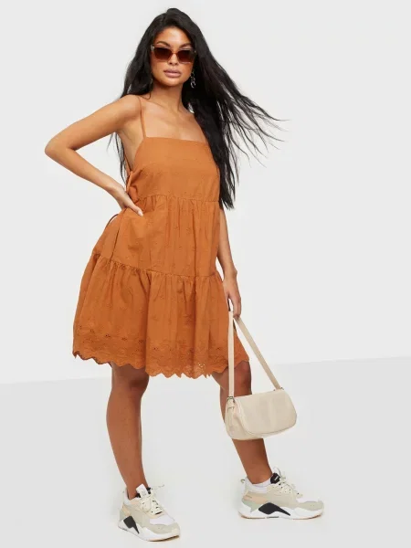 Rochie Noisy May portocaliu