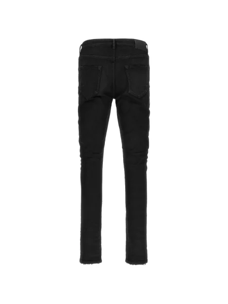 Blugi Purple Brand cu autograf negru