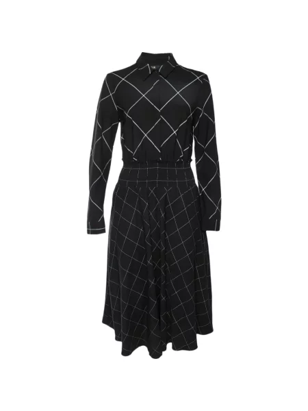 Rochie midi Maje asimetrică negru