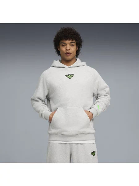 PUMA bluza z kapturem do koszykówki Melo Alwayz On 1 Odzież S szary
