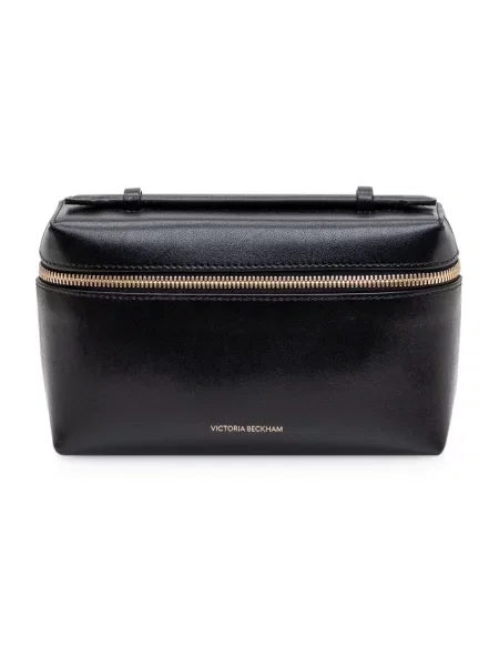 Torebka crossbody Victoria Beckham skórzana czarna