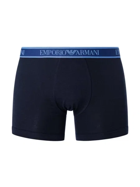 Długie majtki Emporio Armani niebieskie