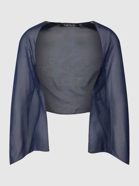 Bolerko bez zapięcia Swing niebieska