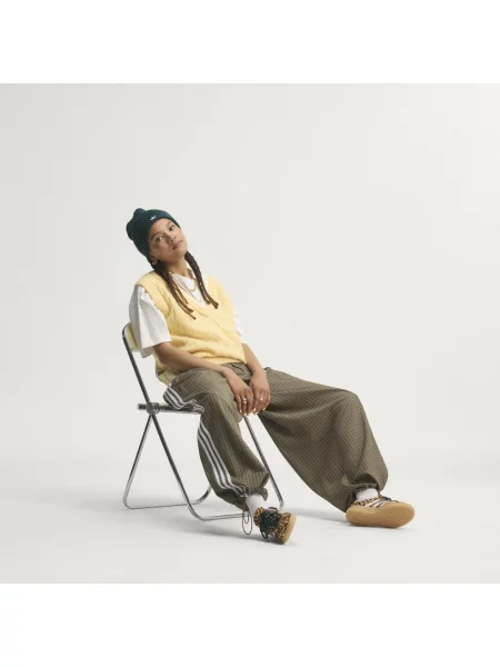 Adidas Originals spodnie Checks zielone