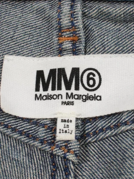 Pantaloni Mm6 Maison Margiela albastru