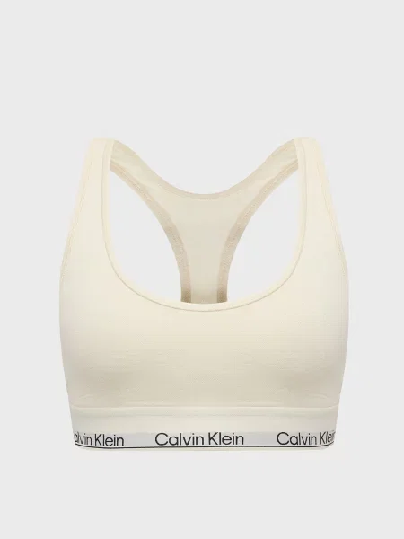 Без підкладки бюстгальтер Calvin Klein білий