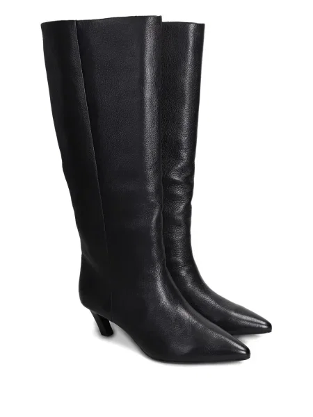Botine Ash din piele negru