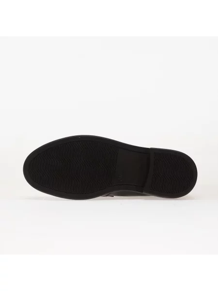 Кожени мокасини Steve Madden Huddles с равна подметка черно