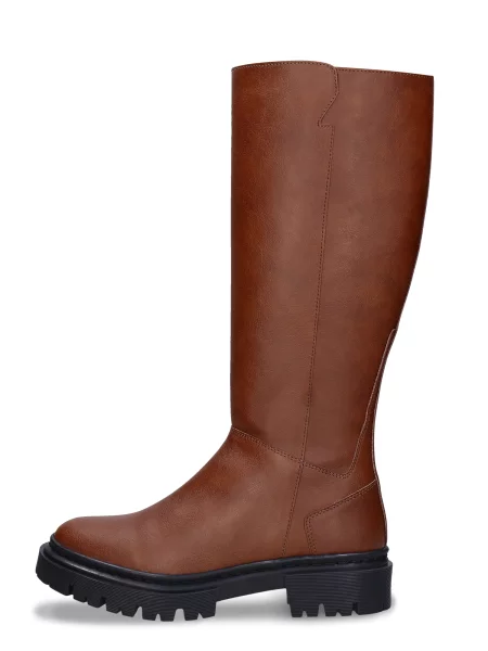 Nae Vegan Shoes Čižmy Aurora B' hnedá