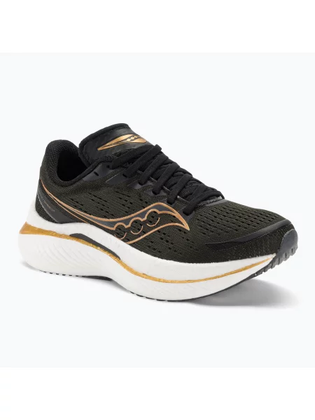 Дамски обувки за бягане Saucony Endorphin Speed 3 black/goldstruck черно