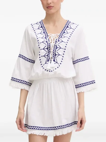 Rochie mini Melissa Odabash alb