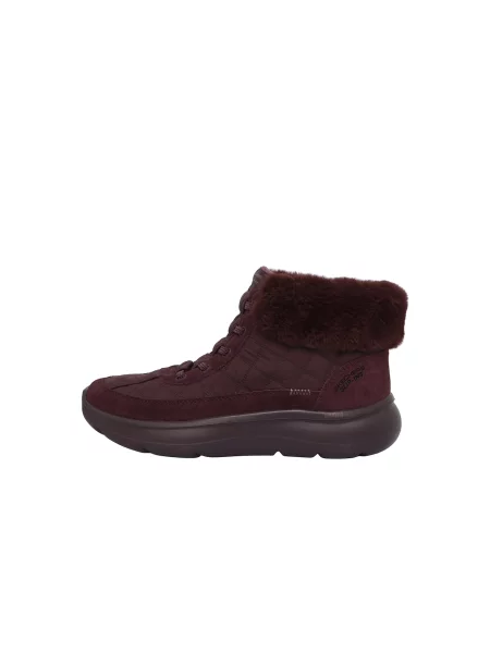 SKECHERS Šněrovací kozačky ON-THE-GO ENCORE MAISIE burgundská červeň