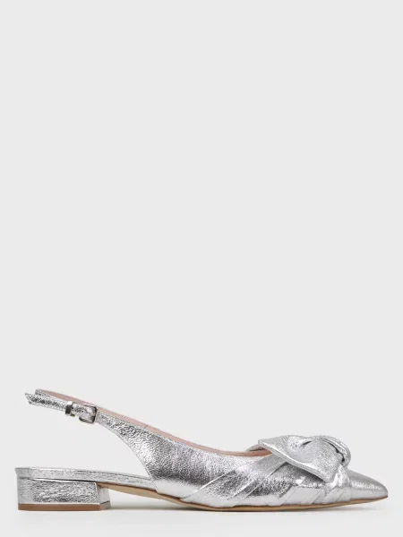 Босоножки Evaluna серебряные