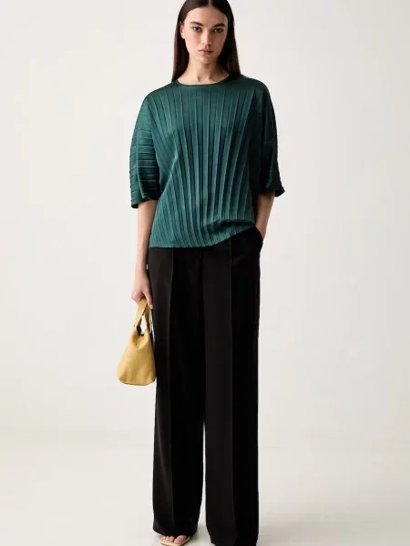 Weekend Max Mara bluză pentru femei WKDAUREO verde