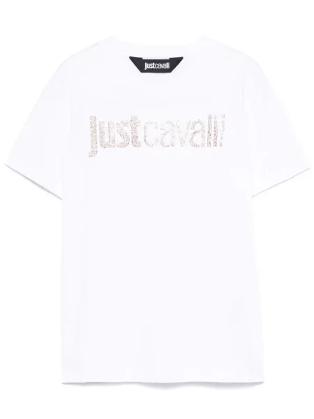 Tricou Just Cavalli alb