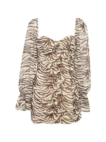 Sukienka Runaway The Label z nadrukiem garniturowa