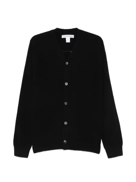 Cardigan Comme Des Garçons Homme cu decolteu în V negru